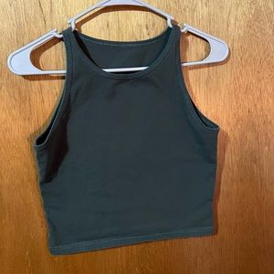 Sage Green crop top